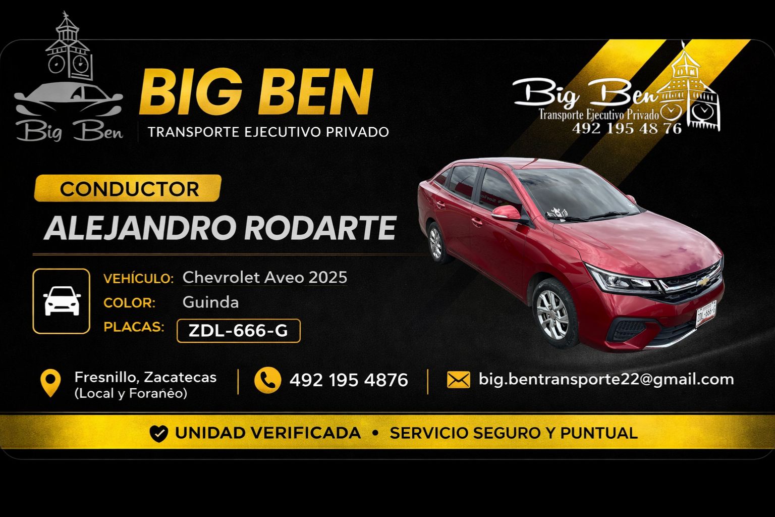 Conductor Alejandro Rodarte